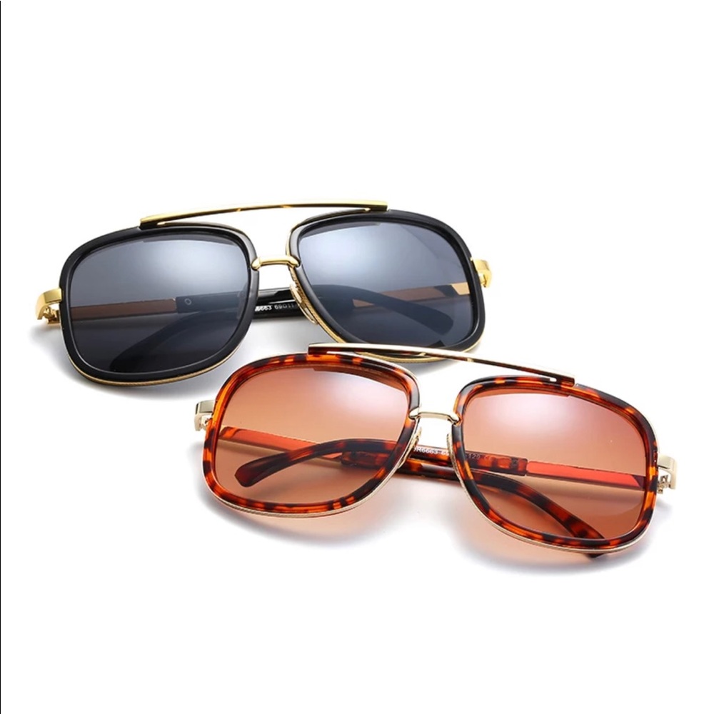 New 🖤 Tampa & Co. Lux Black & Gold Womens/Mens Sunglasses